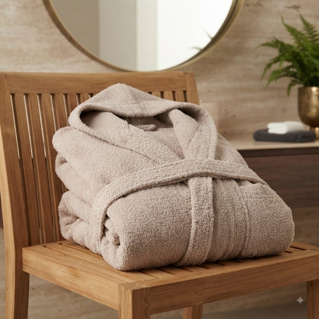 Accappatoio Milk And Honey Caledonia L Spugna di Cotone - 15