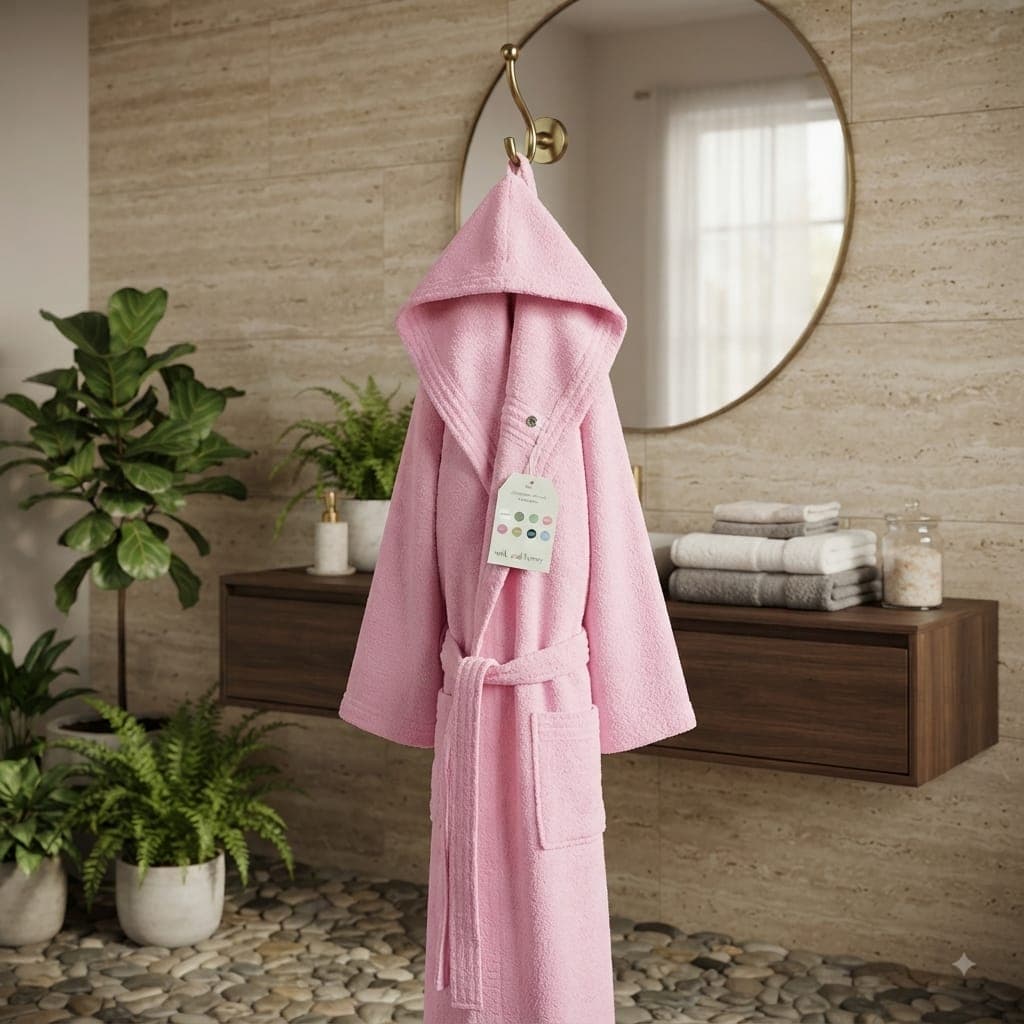 Accappatoio Milk And Honey Caledonia L Spugna di Cotone - 17