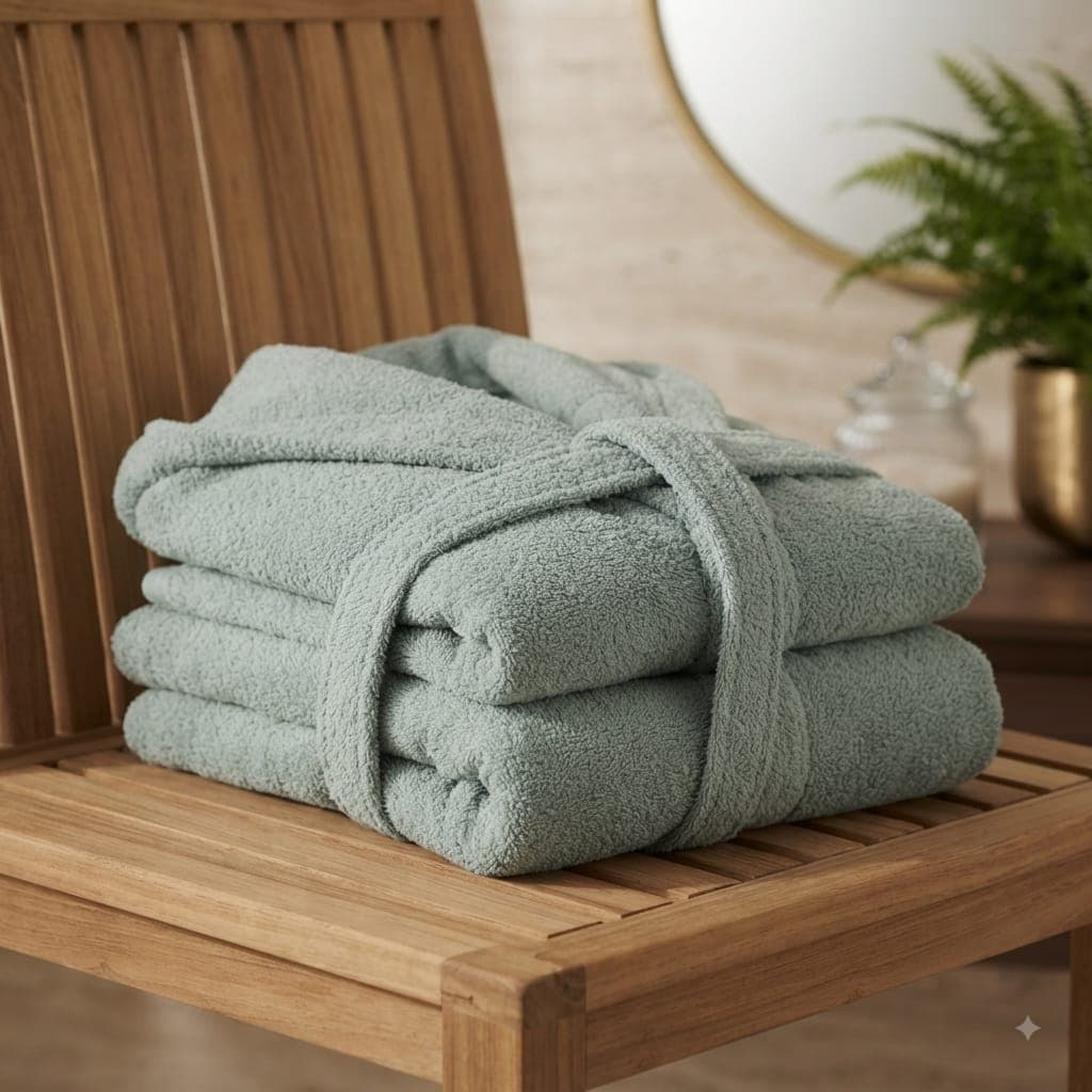 Accappatoio Milk And Honey Caledonia L Spugna di Cotone - 22