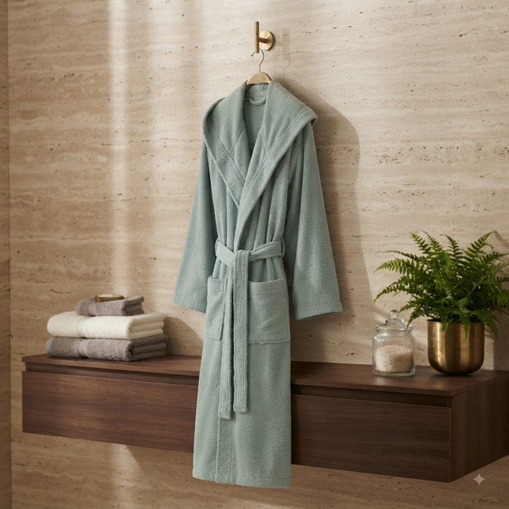 Accappatoio Milk And Honey Caledonia L Spugna di Cotone - 23