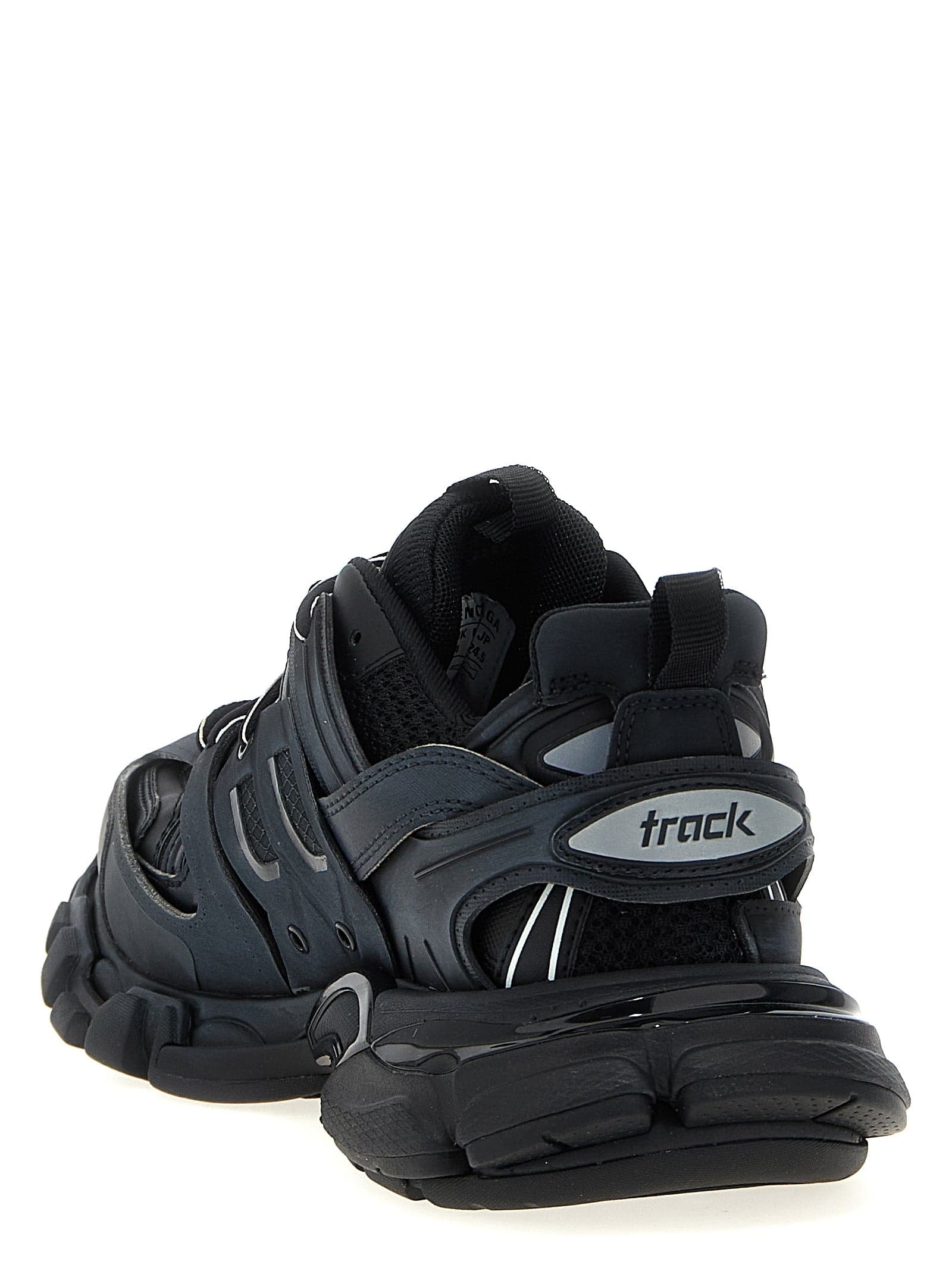Balenciaga Black Polyethylene Athletic Sneakers - 3