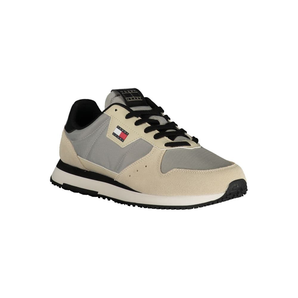 Tommy Hilfiger Grigio Leather Men Sneaker - 2
