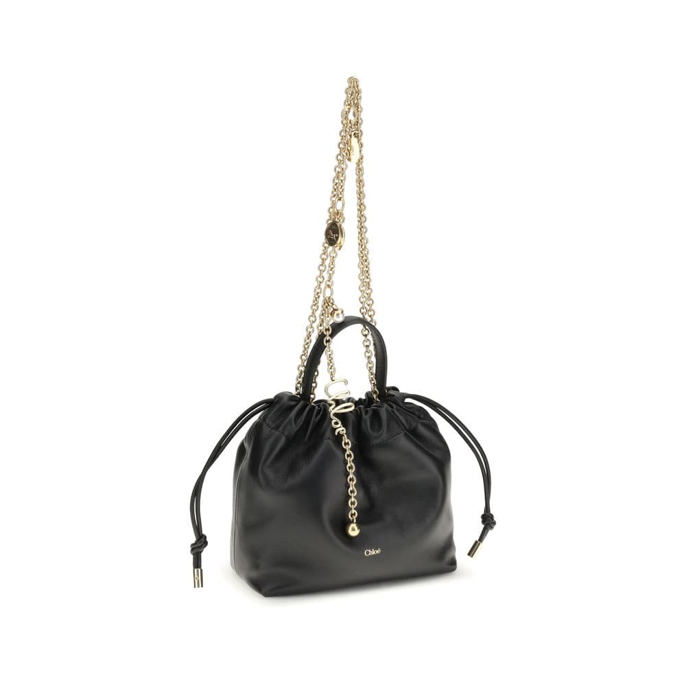 Chloé Black Calf Leather Bos Taurus Shoulder Bag - 2