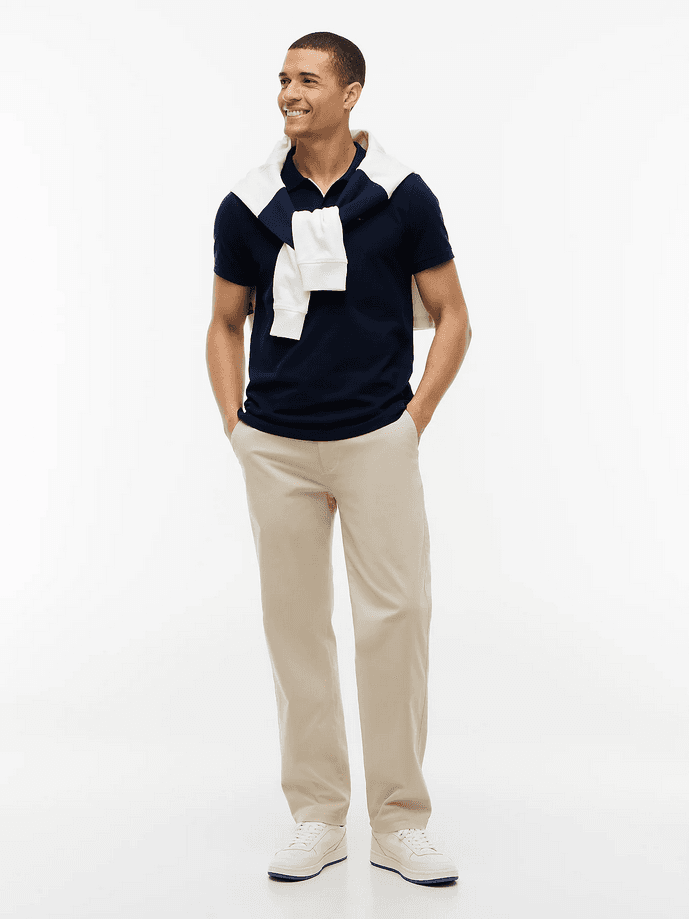 Tommy Hilfiger polo slim fit uomo blu notte - 4