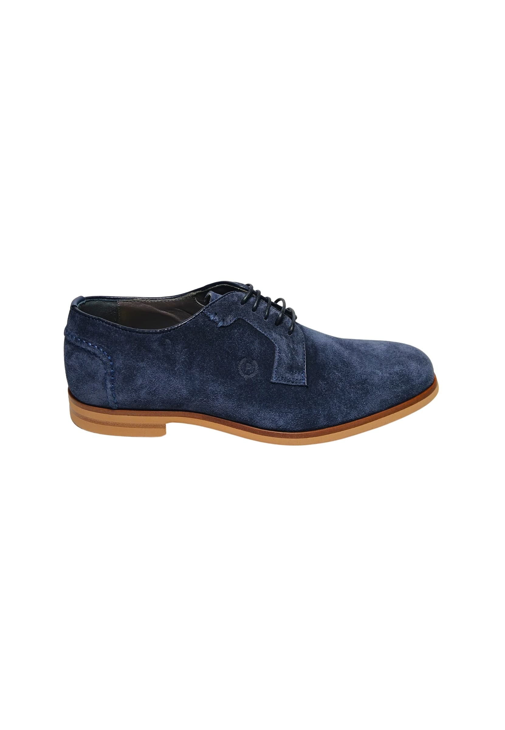 POLLINI PB10192G9ECAM760 Pollini Uomo Camoscio Blu
