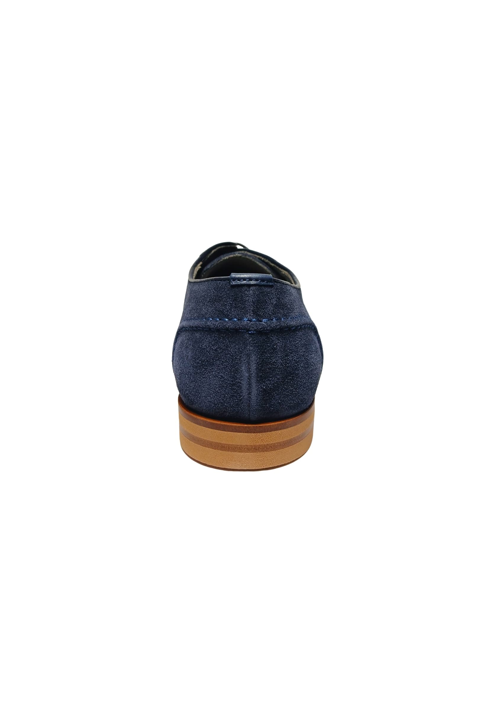 POLLINI PB10192G9ECAM760 Pollini Uomo Camoscio Blu - 4