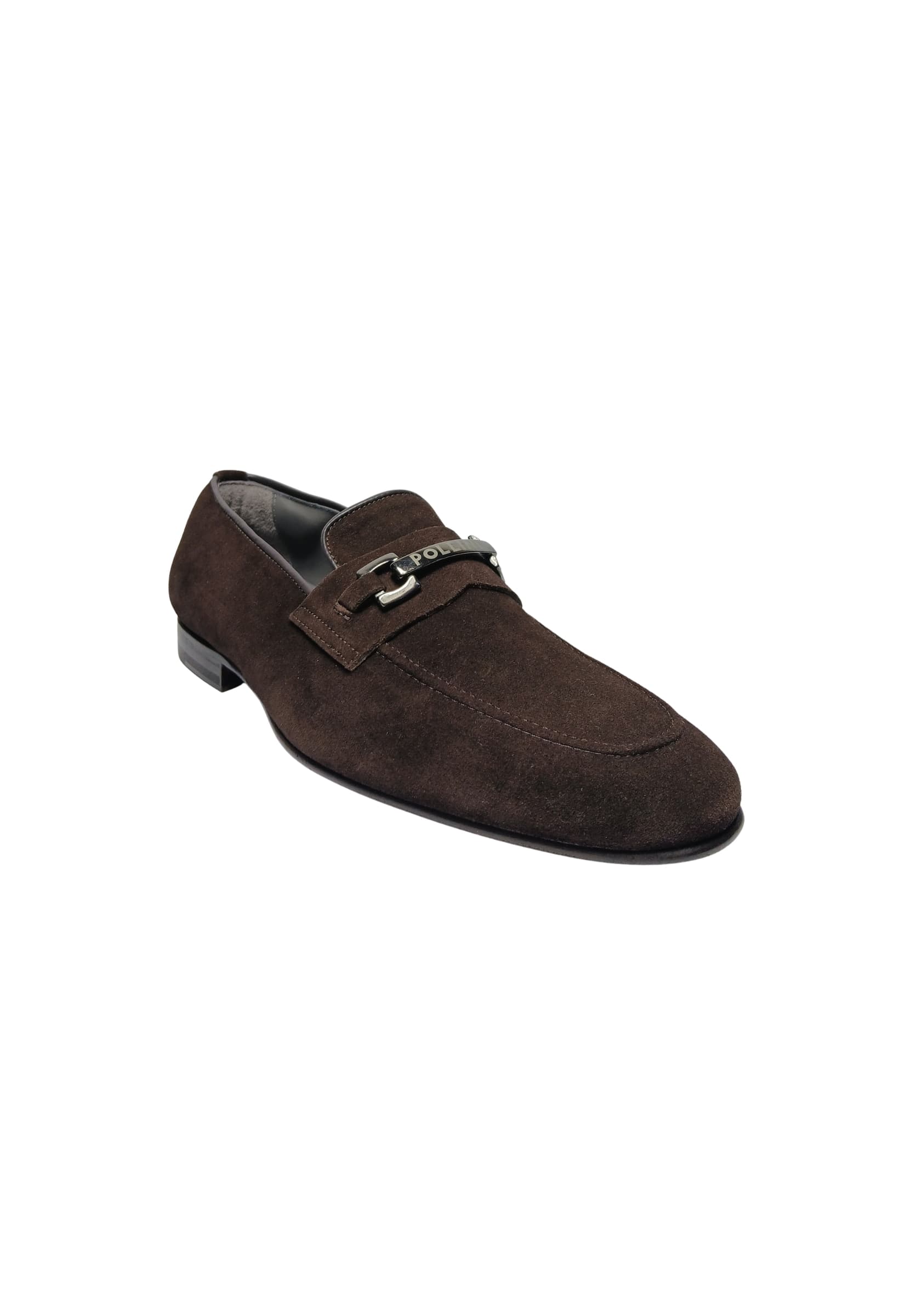 POLLINI PB10052M9ECAM301 Pollini Uomo Camoscio Marrone - 2