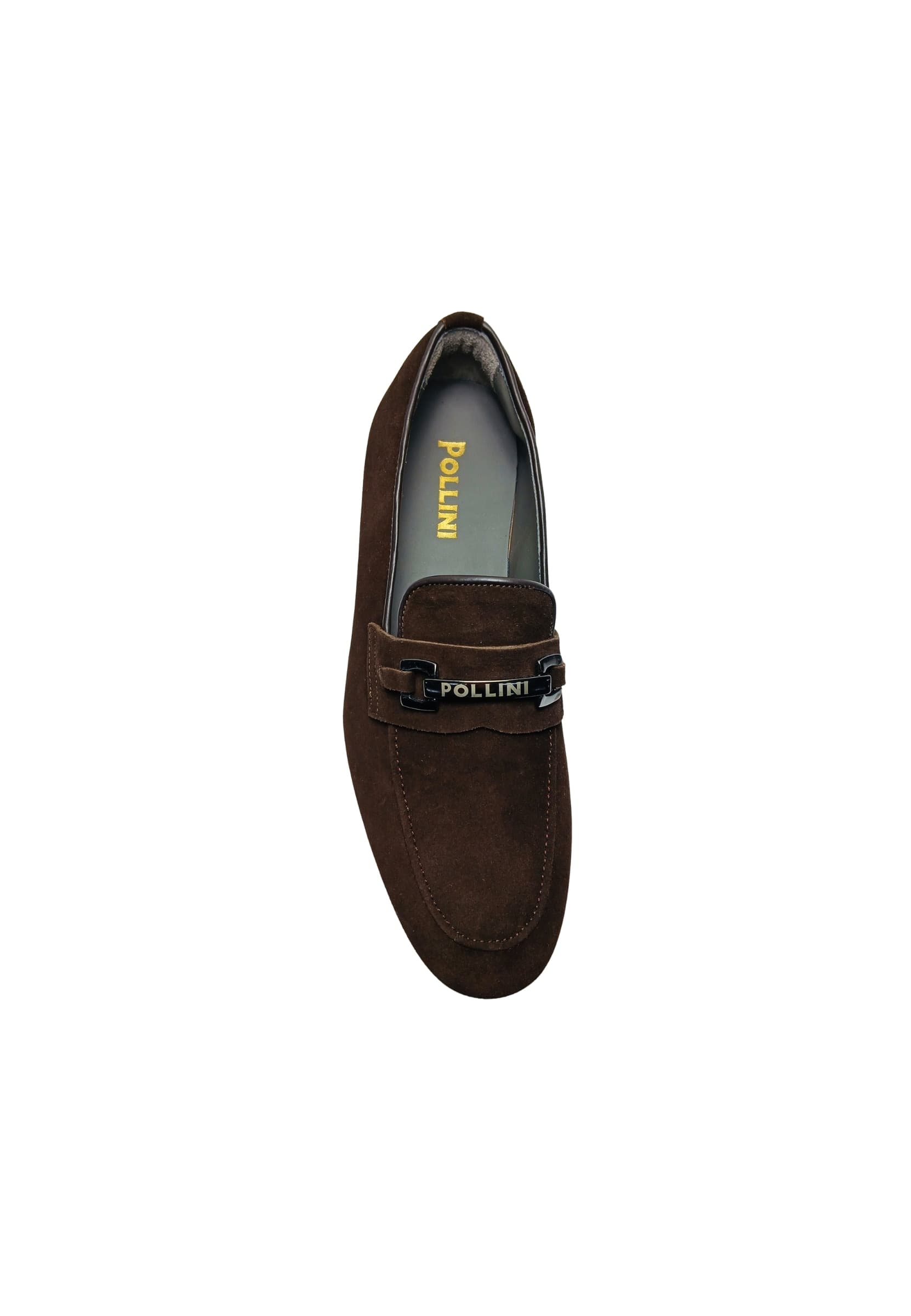 POLLINI PB10052M9ECAM301 Pollini Uomo Camoscio Marrone - 3
