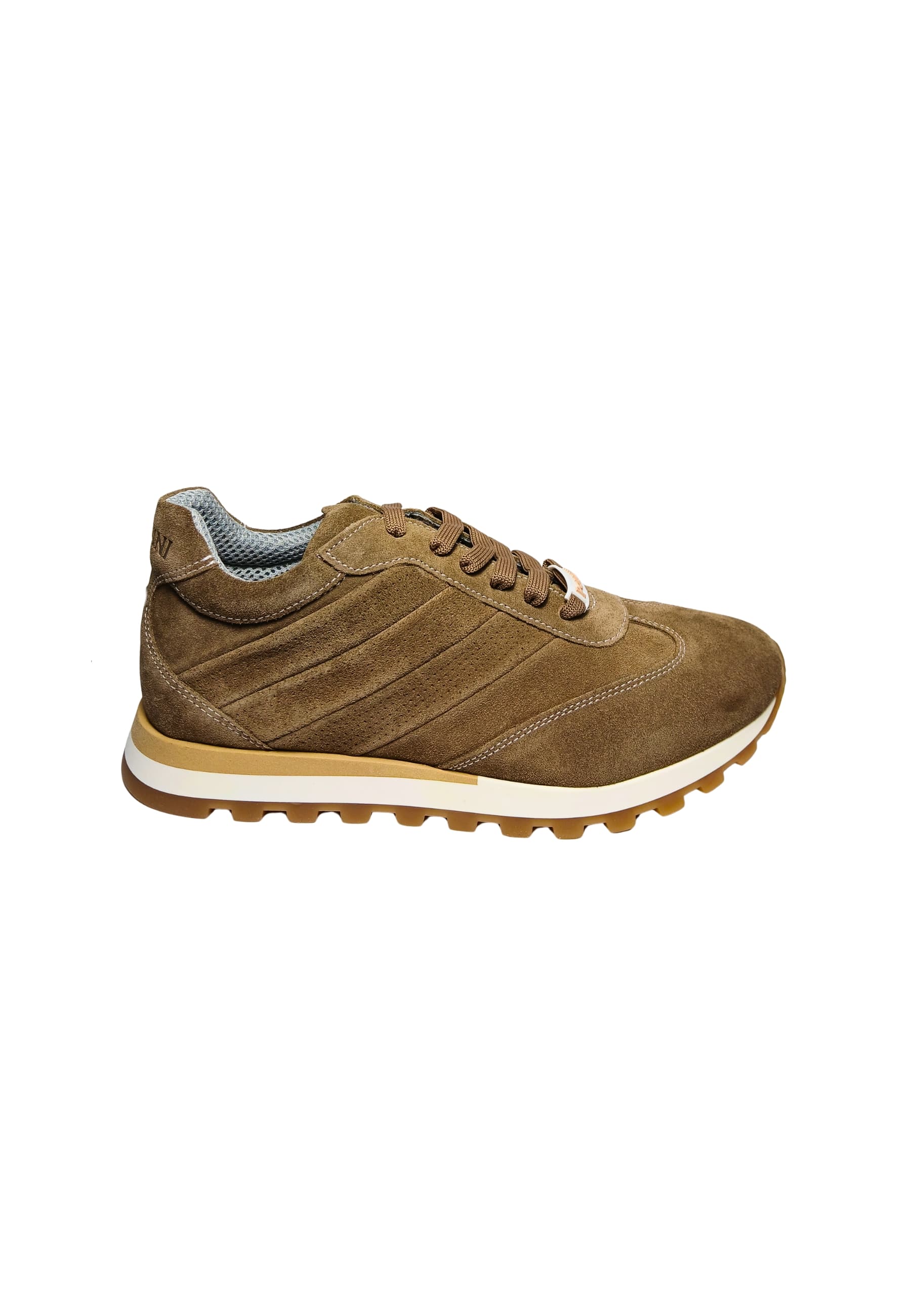 POLLINI PB15042G9ECCR209 Pollini Uomo Camoscio Beige - 6