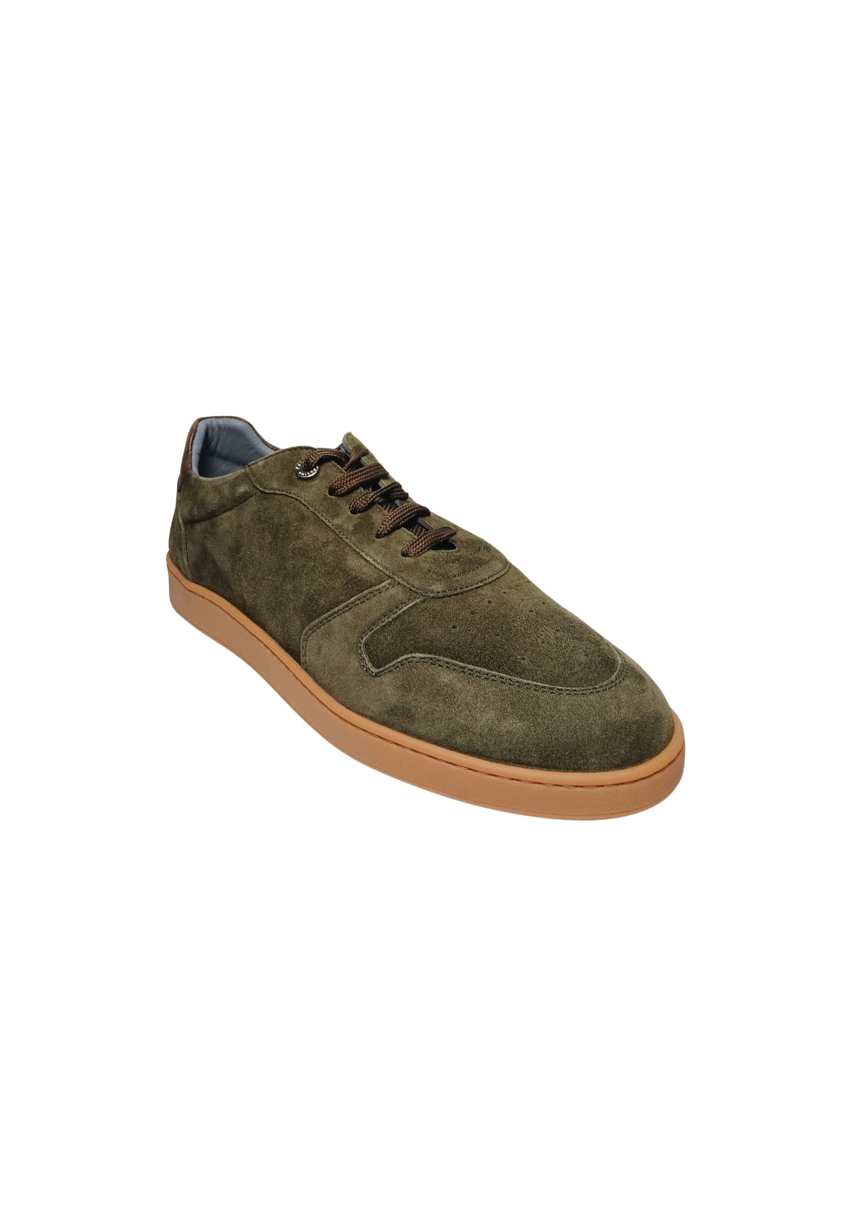 POLLINI PB15053G9ECAM203 Pollini Uomo Camoscio Verde - 2