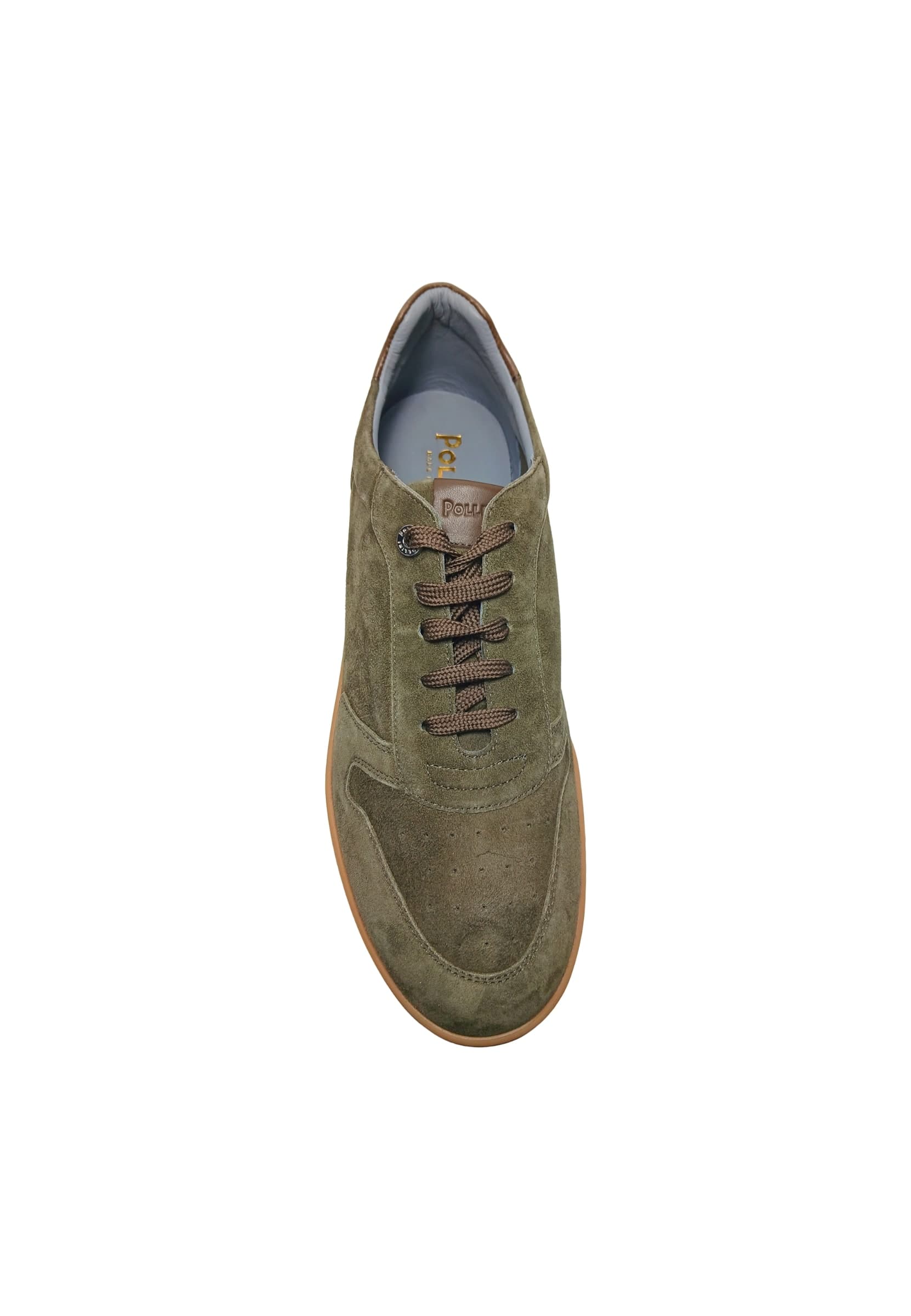 POLLINI PB15053G9ECAM203 Pollini Uomo Camoscio Verde - 3