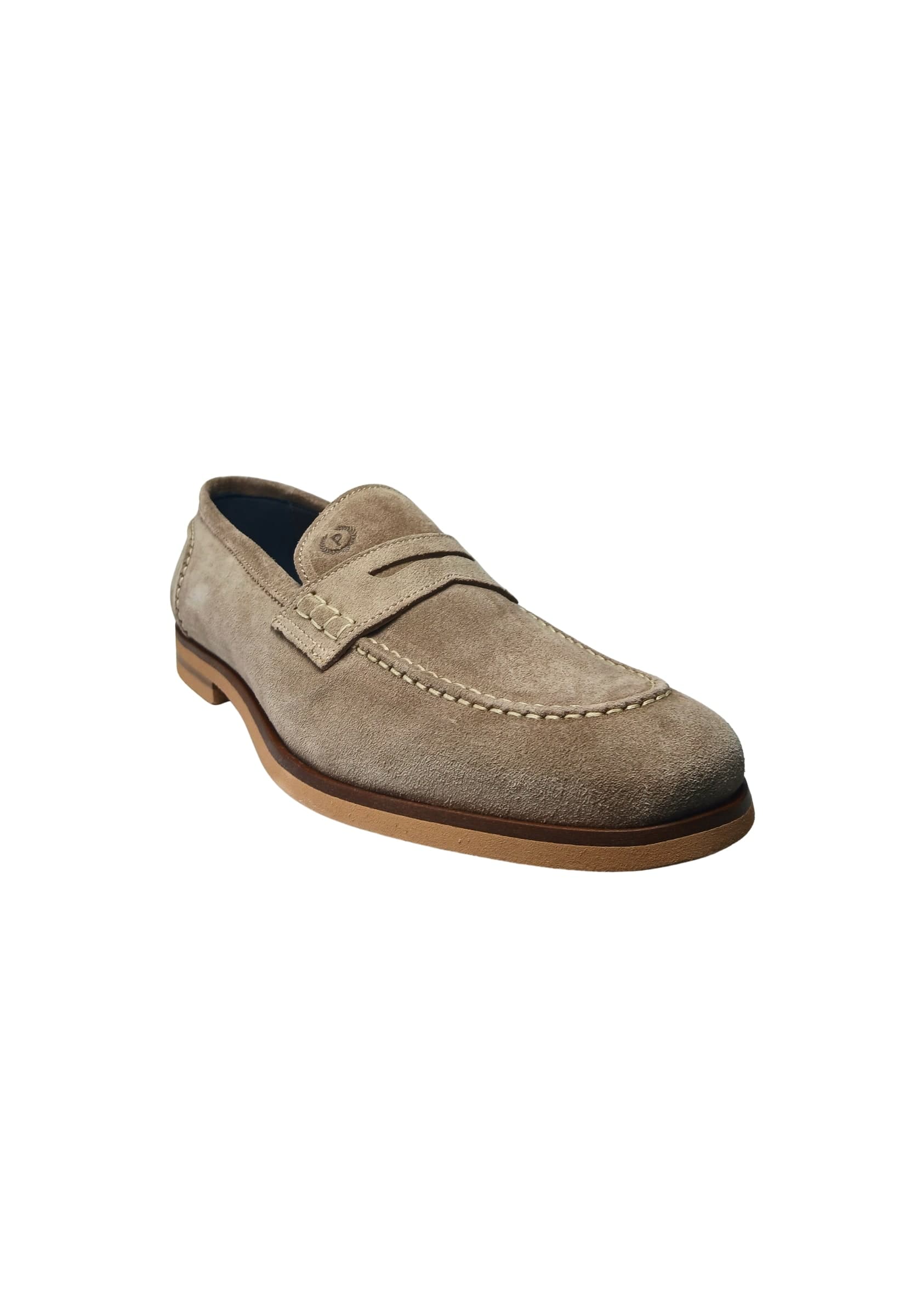 POLLINI PB10182G9ECAM218 Pollini Uomo Camoscio Grigio - 2