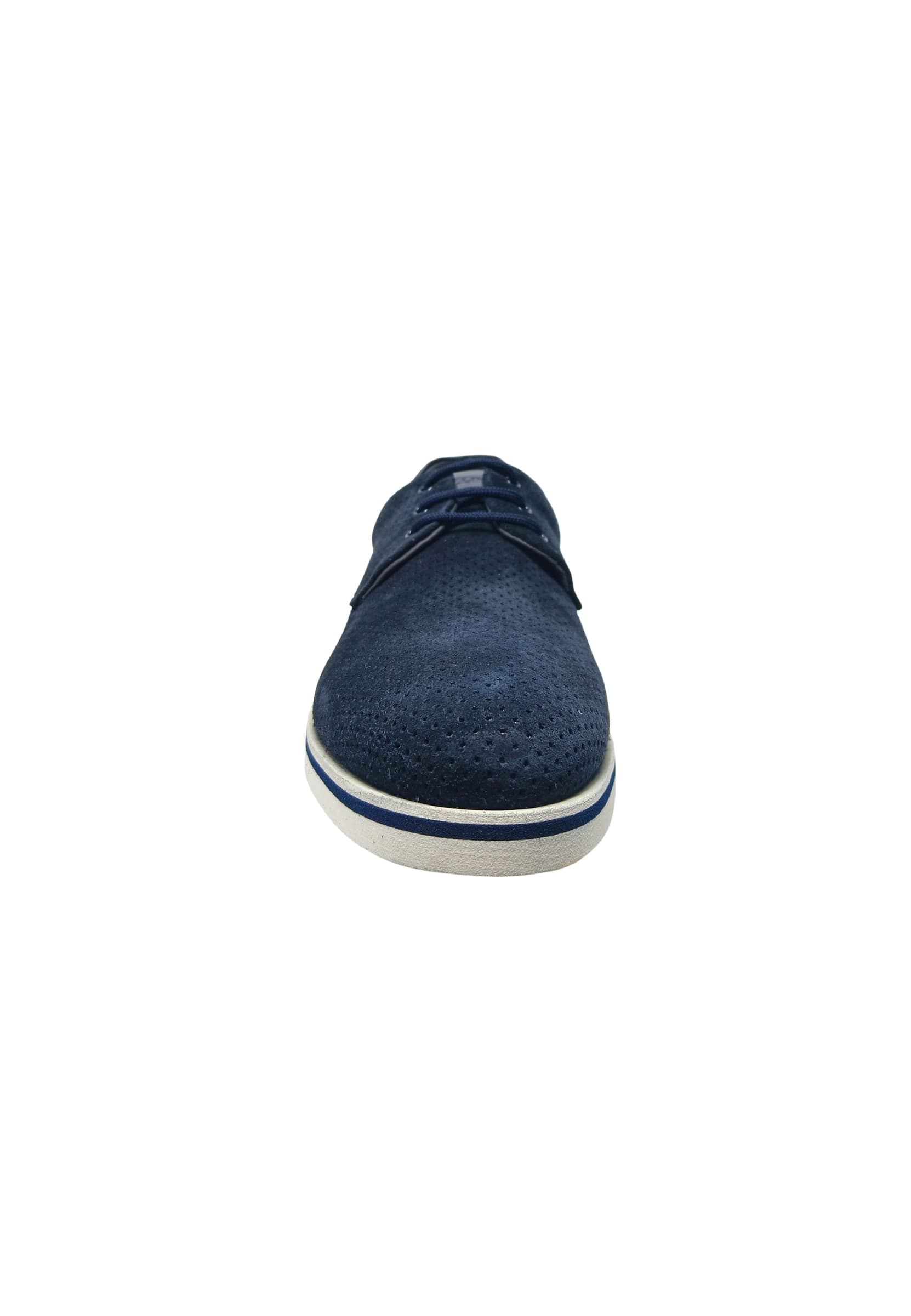 POLLINI PB10342G9ECFV75A Pollini Uomo Camoscio Blu - 4