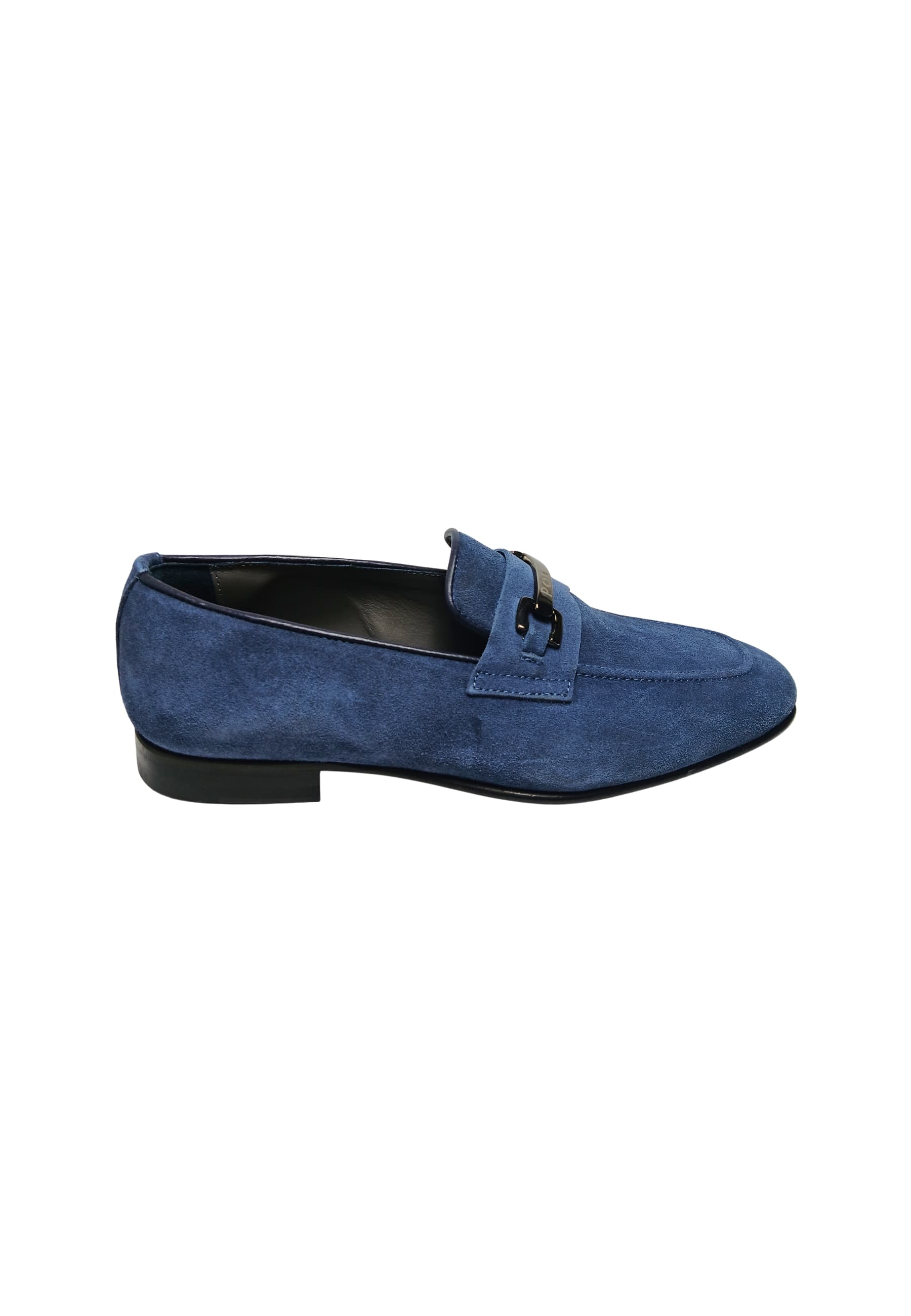 POLLINI pb10052m9ecam709 Pollini Uomo Camoscio Blu - 6