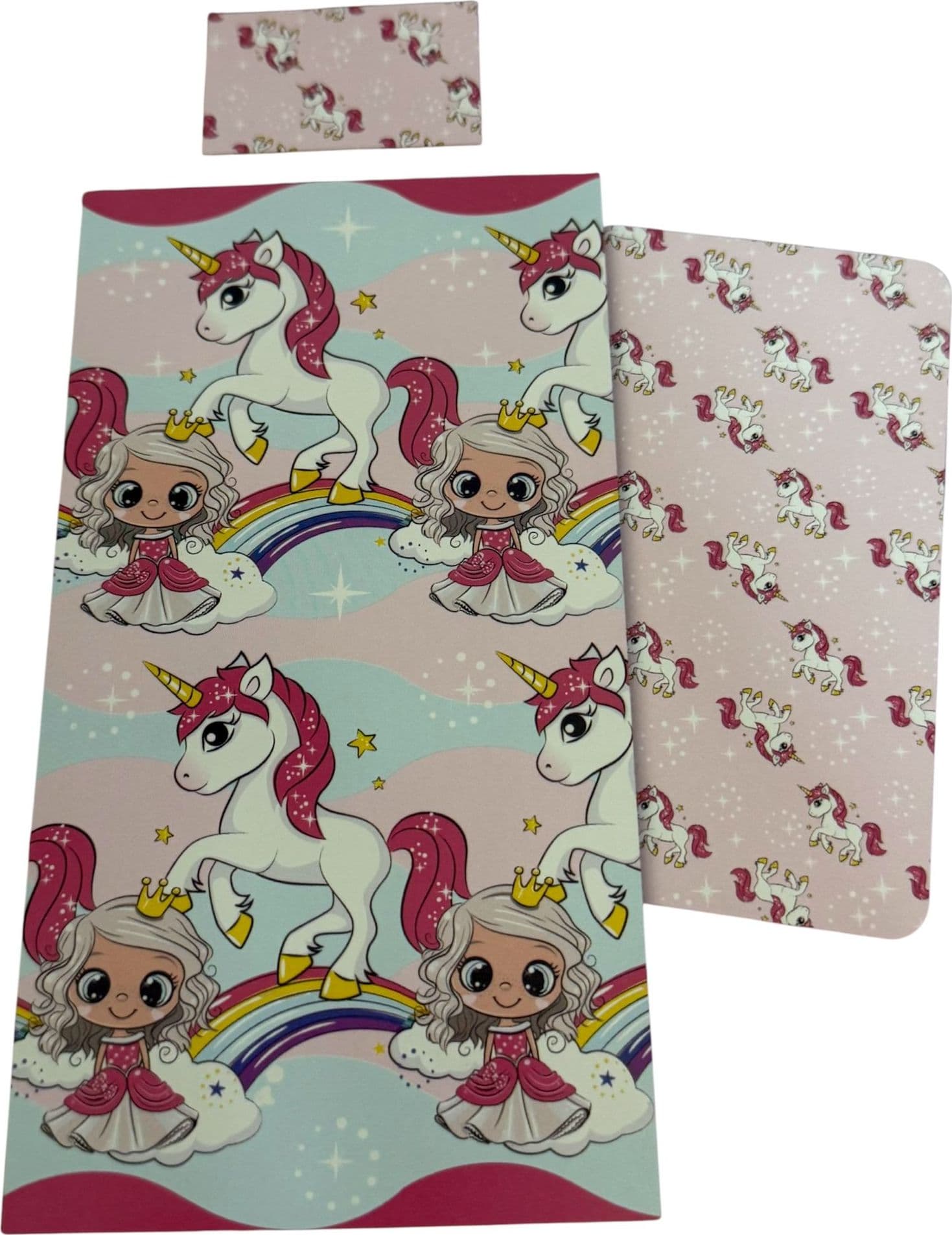 Completo Lenzuola Singolo Unicorn Valley – 100% Cotone - 2