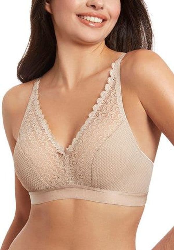 Selene Reggiseno Chloe B Senza Ferretto e Senza Imbottitura – Tessuto a Nido d’Ape