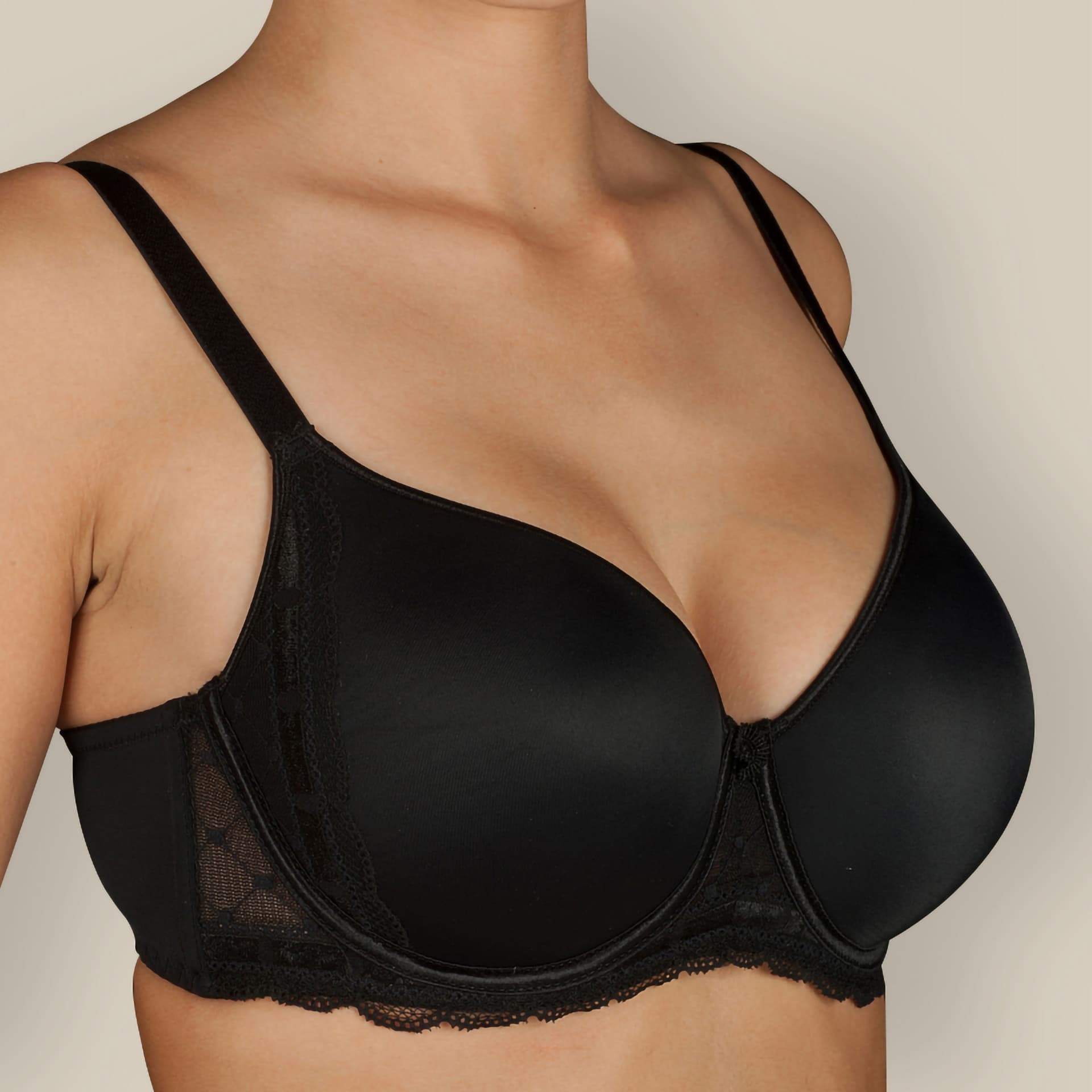 Selene Reggiseno Desire Coppa C – Con Ferretto, Coppe Imbottite e Inserti in Pizzo - 3