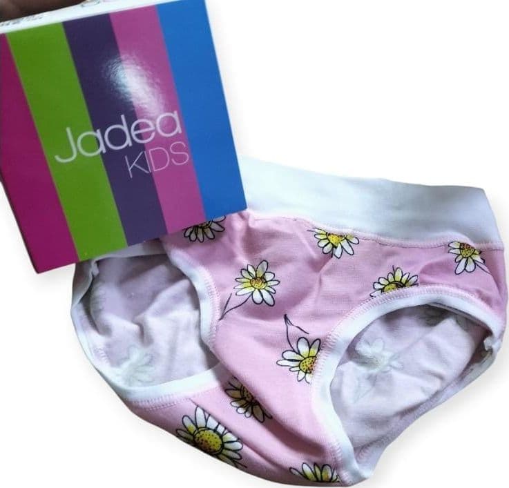 Slip Jadea Kids Art 254 – Cotone Elasticizzato con Disegno Margherite