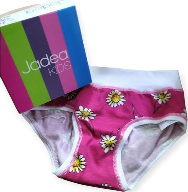 Slip Jadea Kids Art 254 – Cotone Elasticizzato con Disegno Margherite - 2