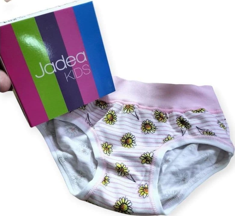 Slip Jadea Kids Art 254 – Cotone Elasticizzato con Disegno Margherite - 3