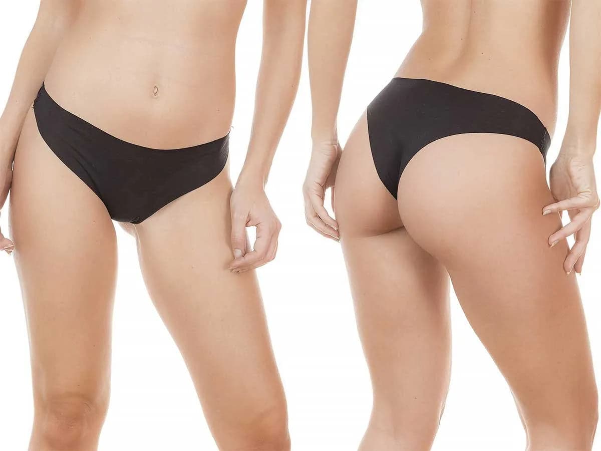 Brasiliana Donna Jadea a Taglio Laser Cod. 8001 – Cotone Elasticizzato Invisibile - 1