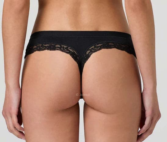 Perizoma Donna in Cotone Modal con Fascia e Pizzo – Articolo 519 - 2