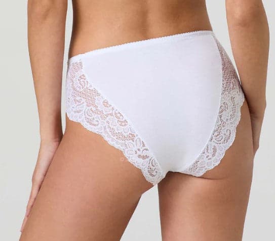 Slip Donna in Cotone Modal con Bordo Smerlato e Pizzo – Articolo 530 - 4