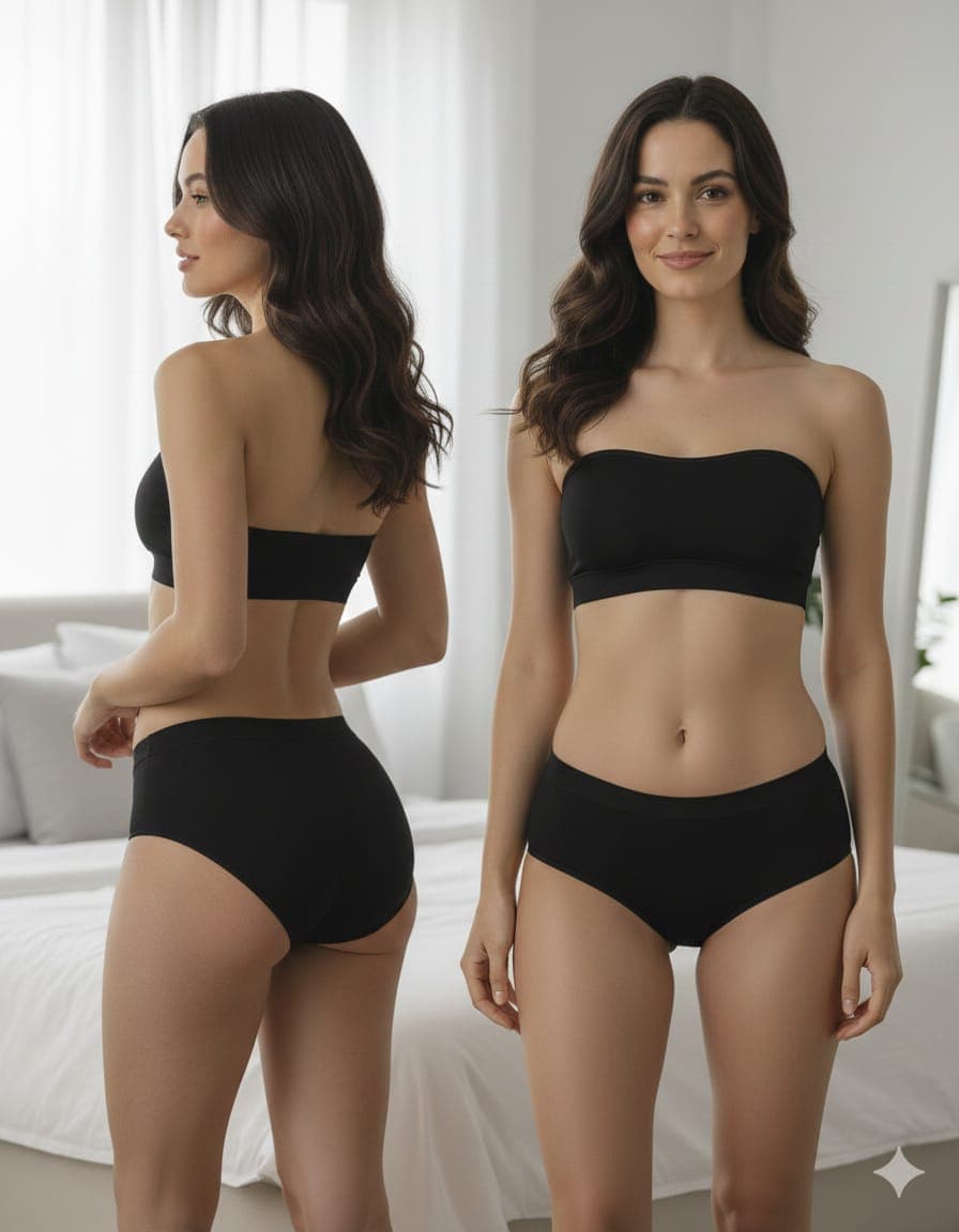 Slip Midi in Microfibra Bellissima - 3