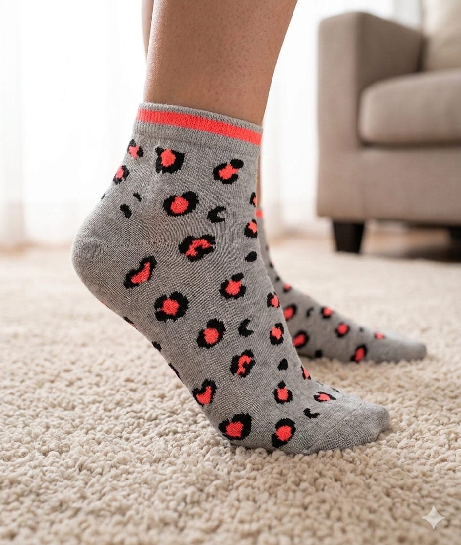 Calzini Donna Jadea Maculato in Filo di Scozia Cotone Elasticizzato Taglia Unica 39/41 - 2