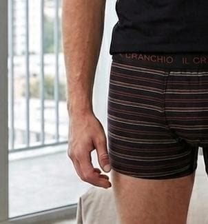 Coordinato Uomo Il Granchio Underwear in Cotone con T-shirt e Boxer - 6