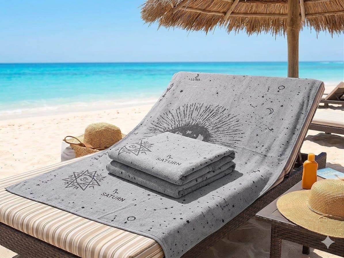 Telo Mare in Spugna Jacquard 75x150 cm Varianti Assortite - 17