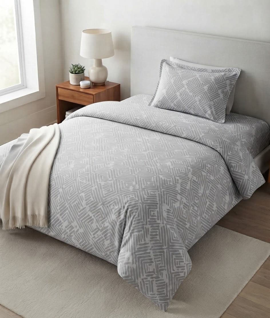 Completo Lenzuola Singolo Tessier Varianti Assortite in Cotone - 21