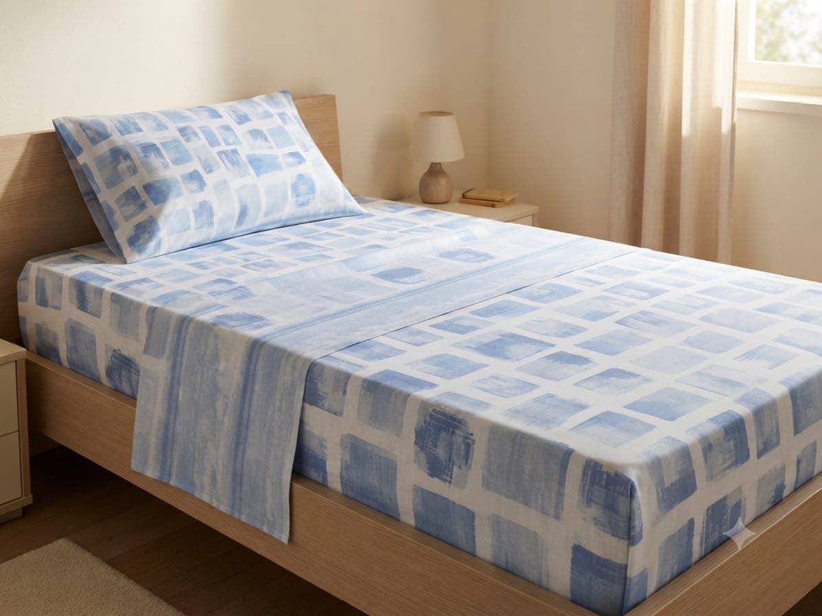 Completo Lenzuola Singolo Tessier Varianti Assortite in Cotone - 5