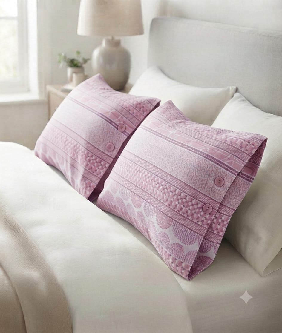 Set 2 Federe Irge Ginevra in Puro Cotone Varianti Assortite - 6