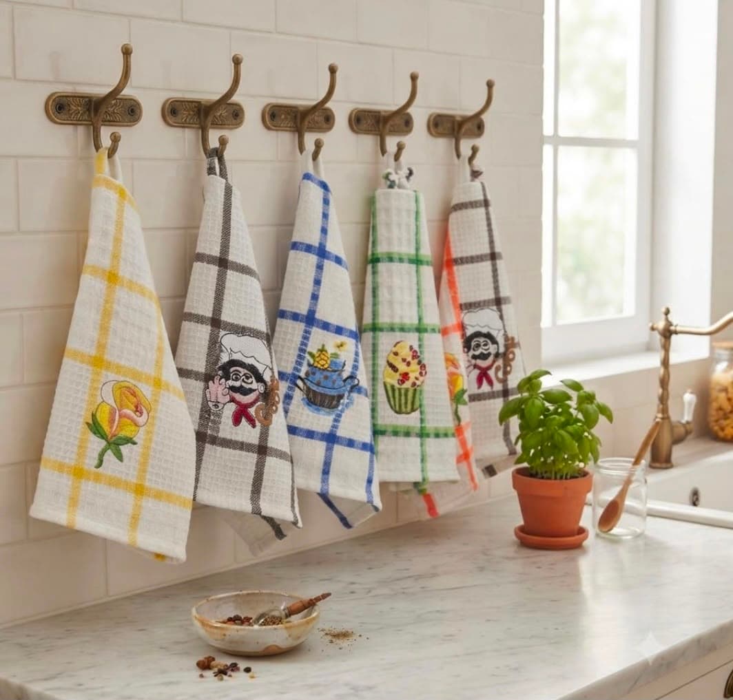 Set 6 Strofinacci in Cotone 50x70 cm - 3