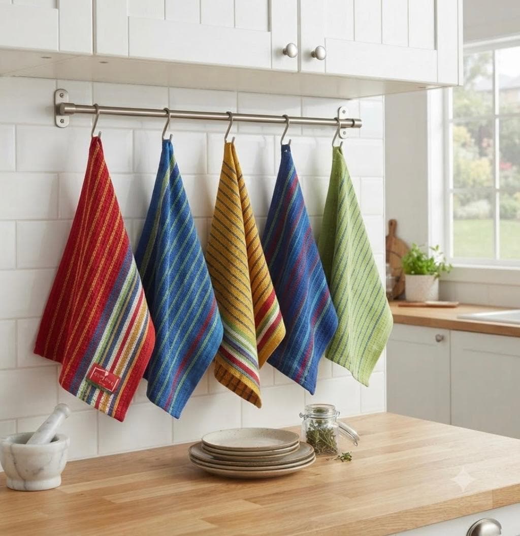 Set 5 Strofinacci Suprema Sunny in Spugna 50x70 cm - 3