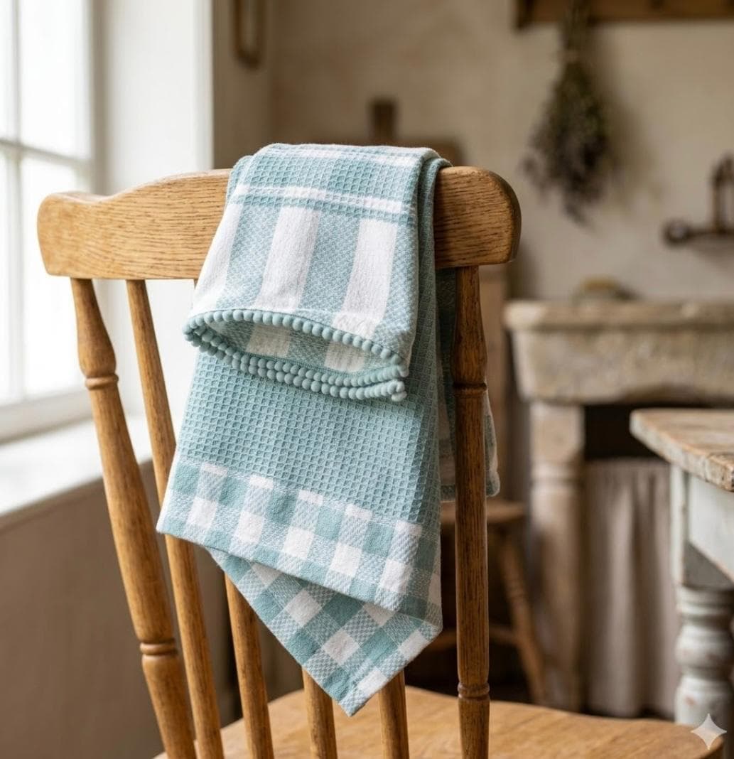 Set Strofinacci Preziosa Home Candida 3 Pezzi in Cotone 50x70 cm - 19