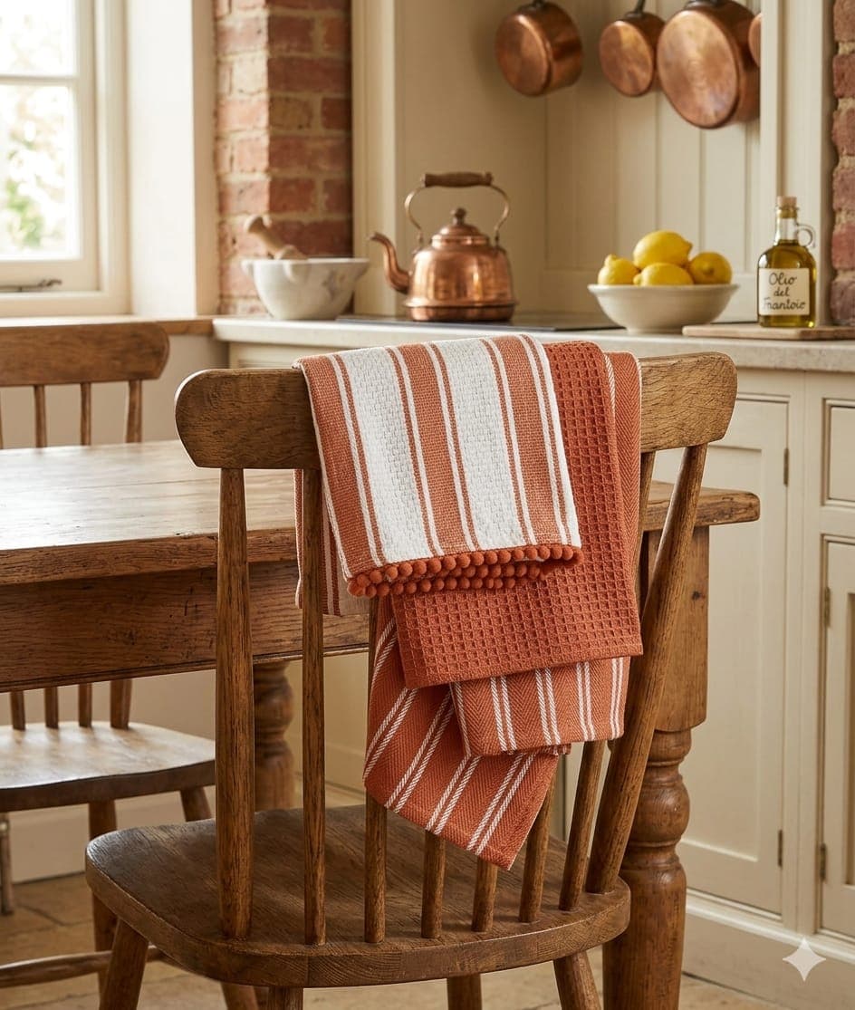 Set Strofinacci Preziosa Home Candida 3 Pezzi in Cotone 50x70 cm - 27