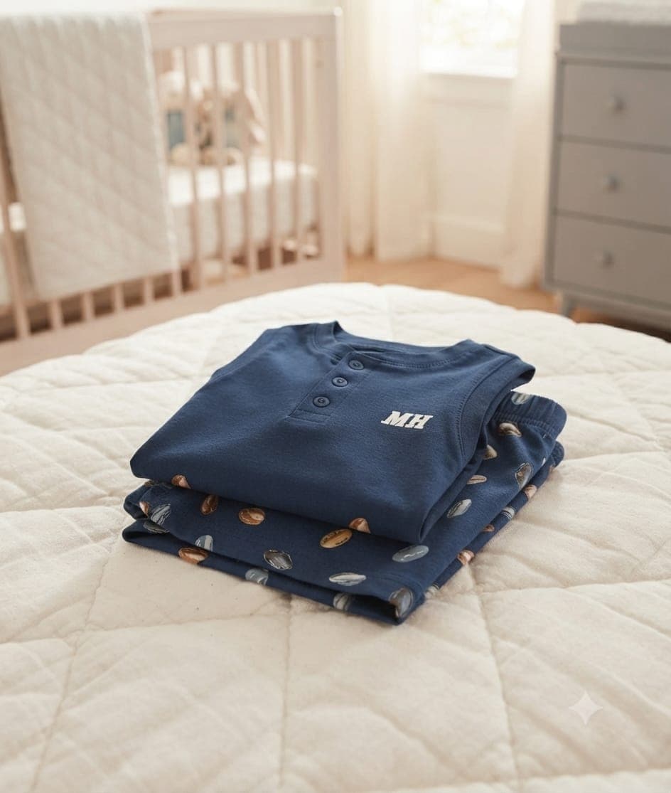 Pigiama Bimbo Milk And Honey Amir Canotta e Pantaloncino PBE326 - 3