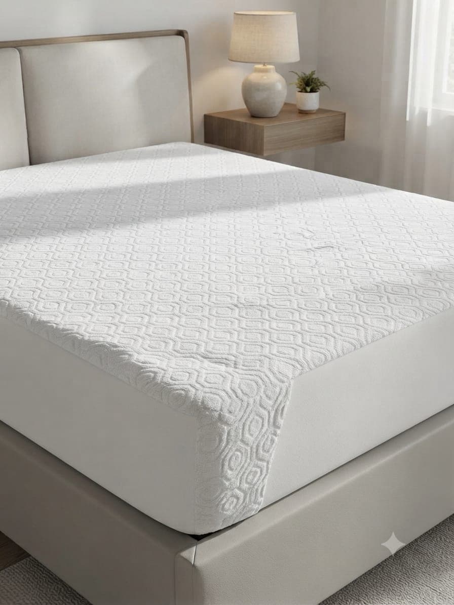 Coprimaterasso Matrimoniale Suprema Jaguar in Spugna Elastica 180x200+27 cm - 2