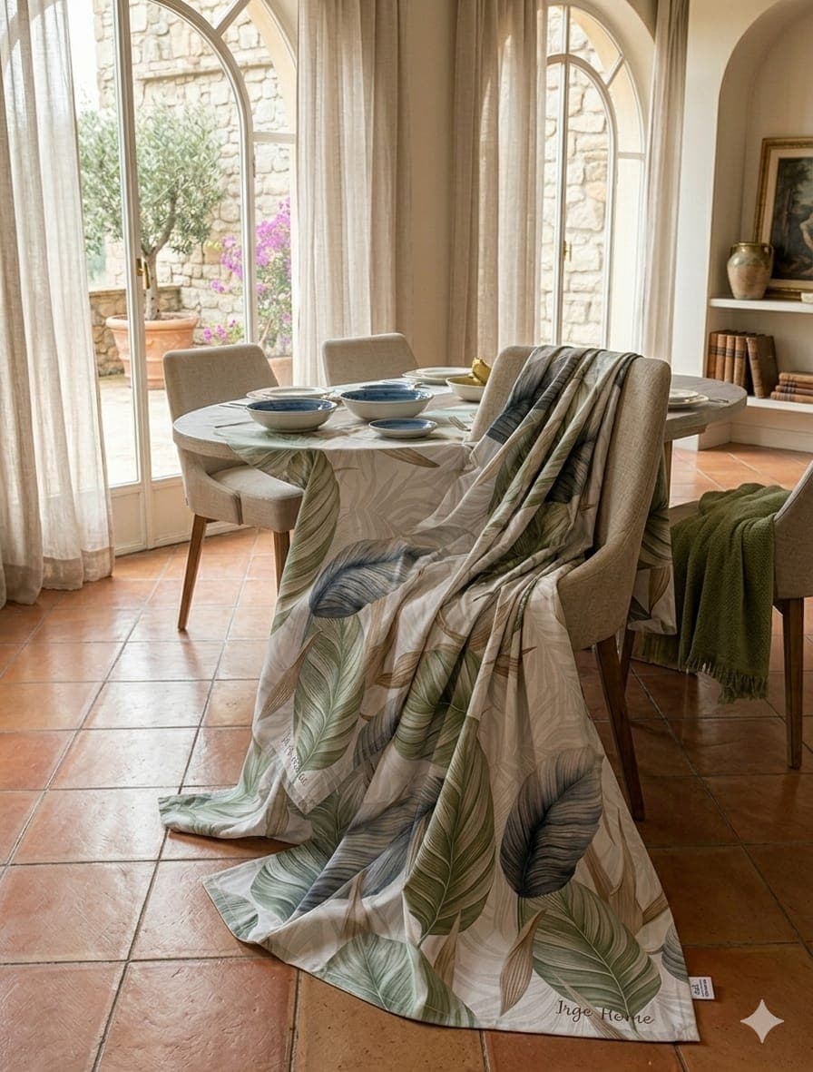Tovaglia da Tavola x6 IRGE Yvonne in Cotone - 6