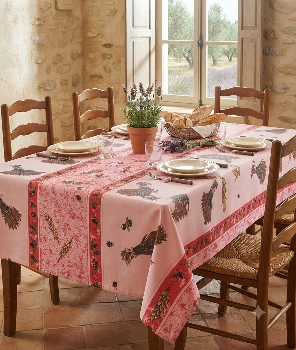 Tovaglia da Tavola Vivy Victoria Casa X12 Antimacchia No Stiro - 4