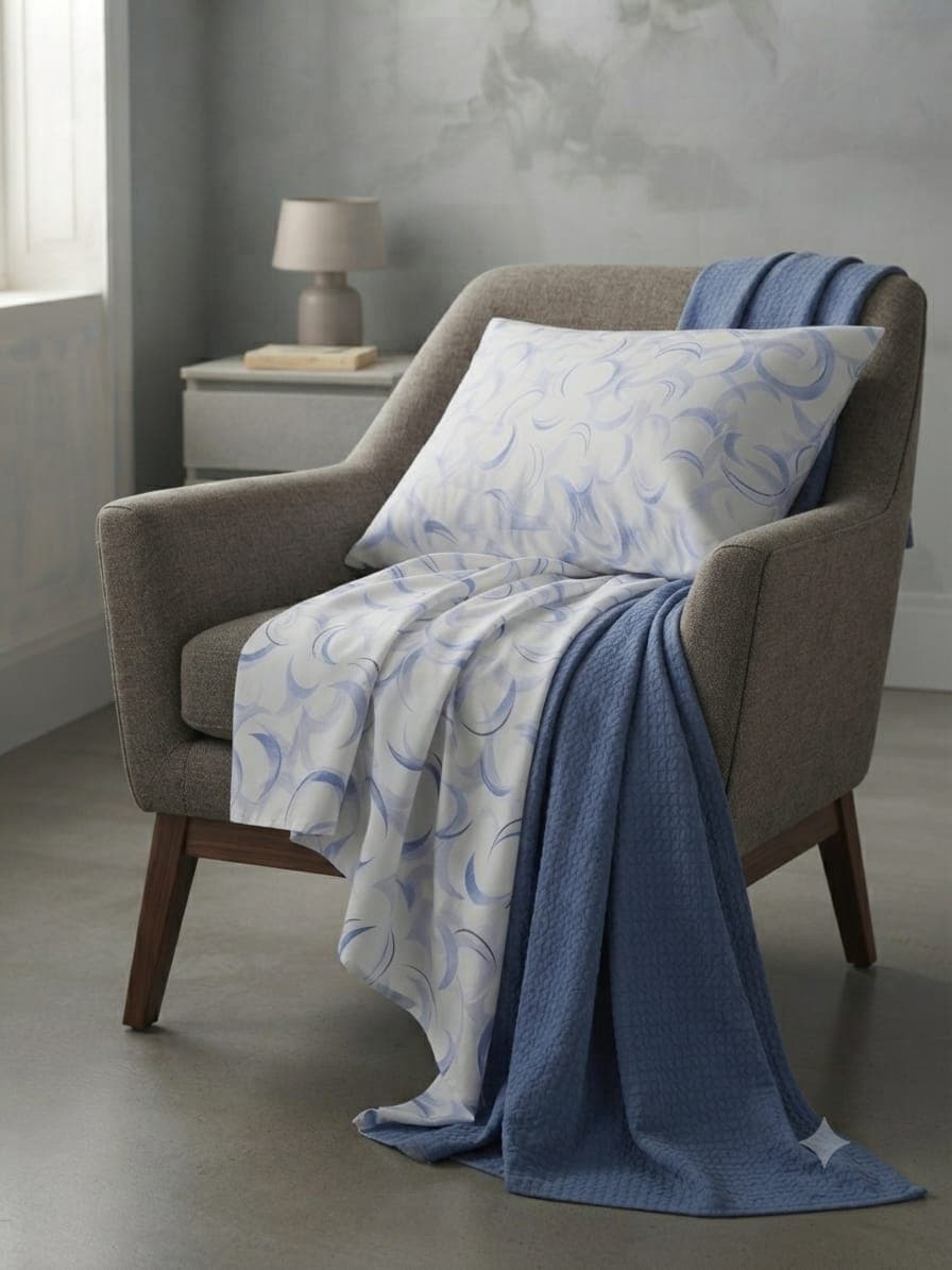 Completo Lenzuola Singolo Soft Moon Angel’s Collection – 100% Cotone - 2