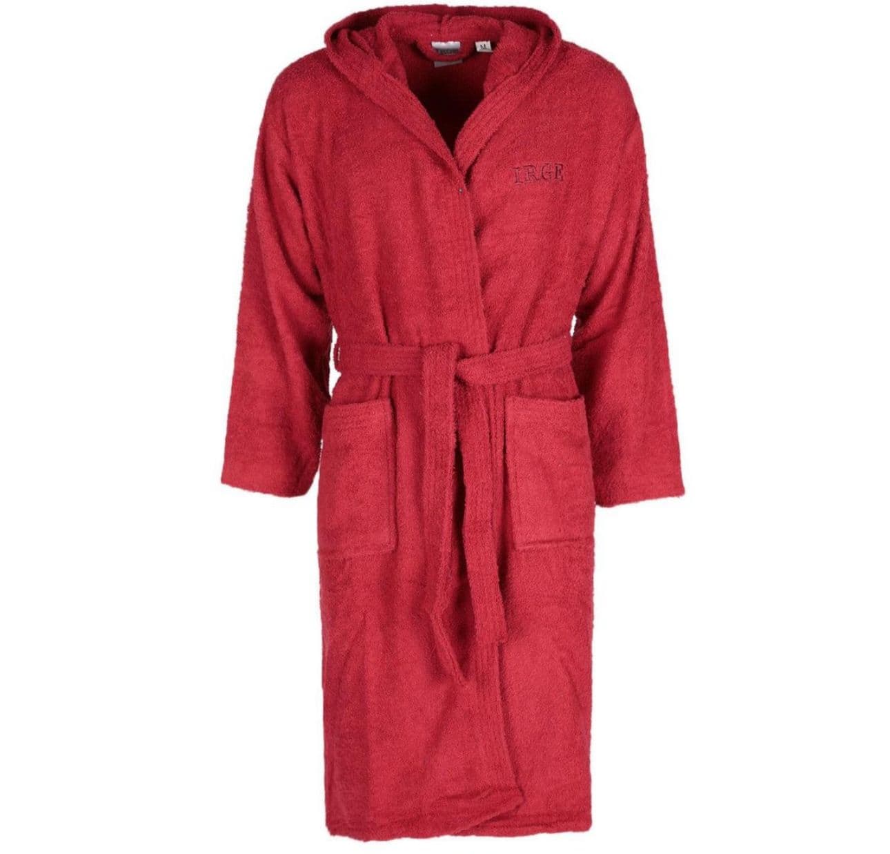 Accappatoio IRGE con Cappuccio in Spugna 100% Cotone – Tinta Unita – Uomo/Donna Unisex - 4