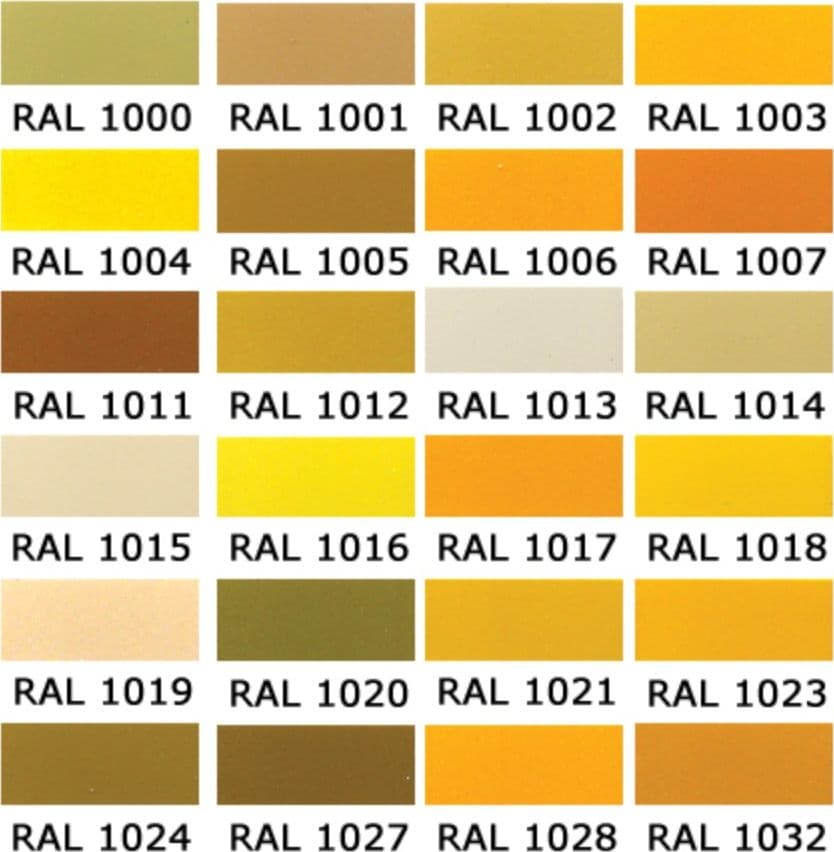 Royaltix 750ml, tutti i RAL serie 1000, smalto all' acqua vernice diretta su lamiera, acciaio e alluminio - 7