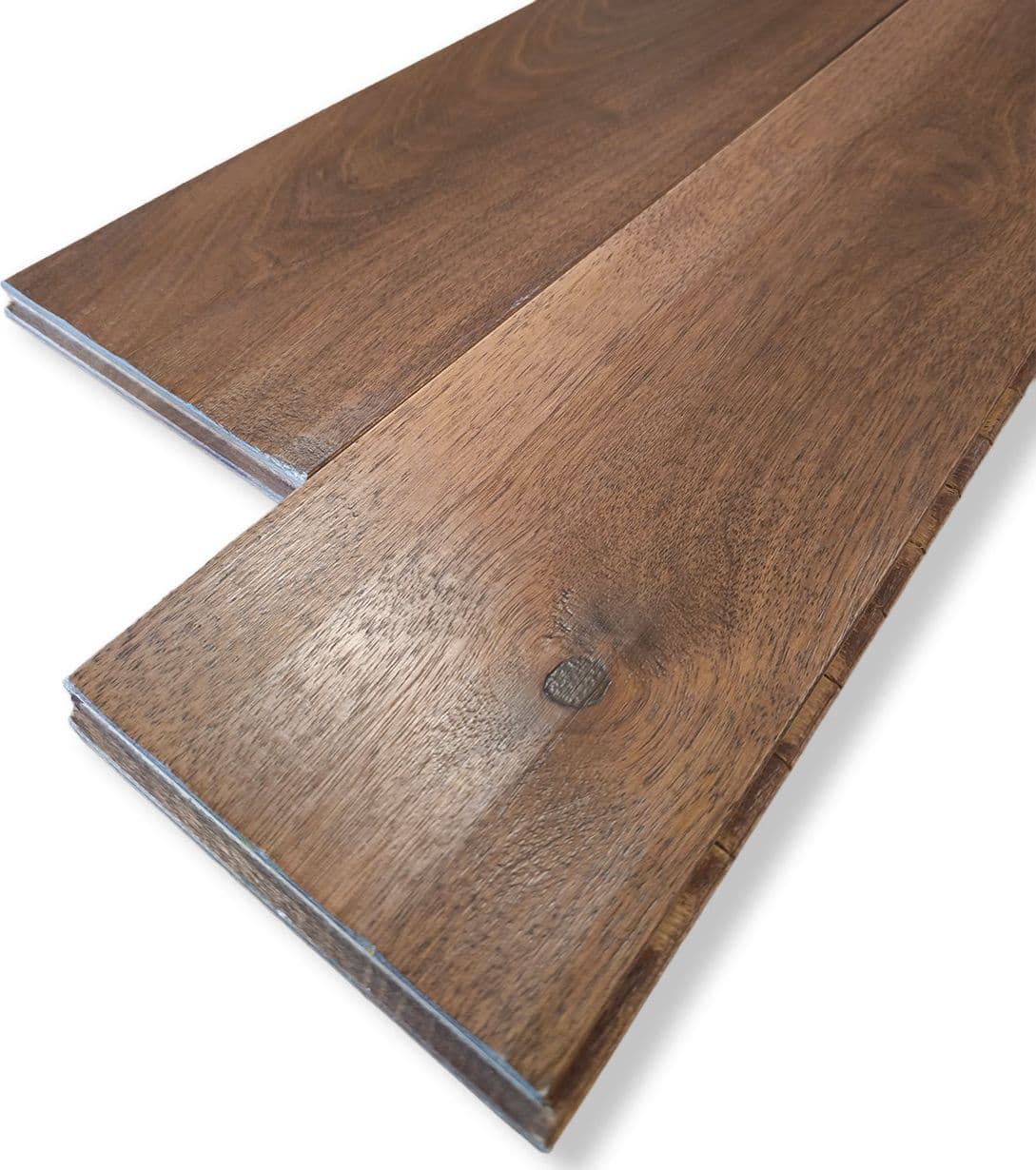 Parquet Prefinito in Noce Rustico Garbelotto Piallato Morciato Anticato Bisellato 4 Lati 14x150x2020 mm – Lotto 16 mq - 7