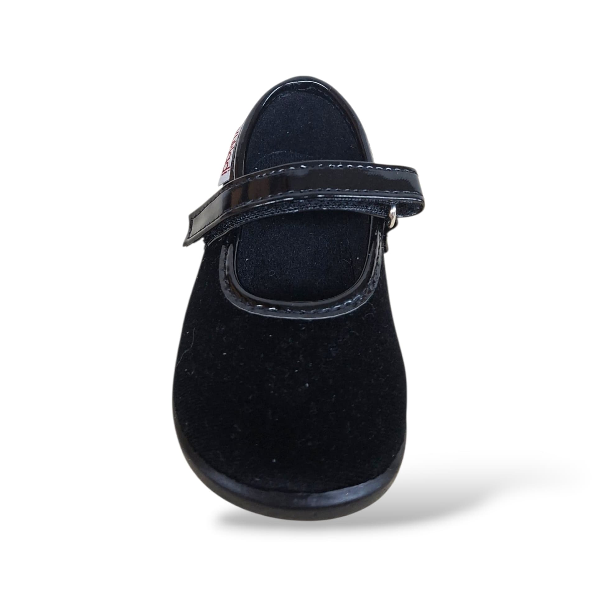 VUL-LADI Candy Ballerine Bambine Nero | Taglia 19-22 | Velluto Velcro | Scarpetteria Gica - 4
