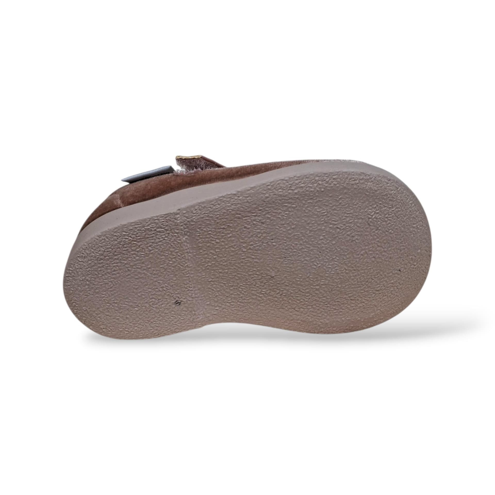 VUL-LADI Candy Ballerine Bambine Cipria | Taglia 19-22 | Velluto Velcro | Scarpetteria Gica - 5