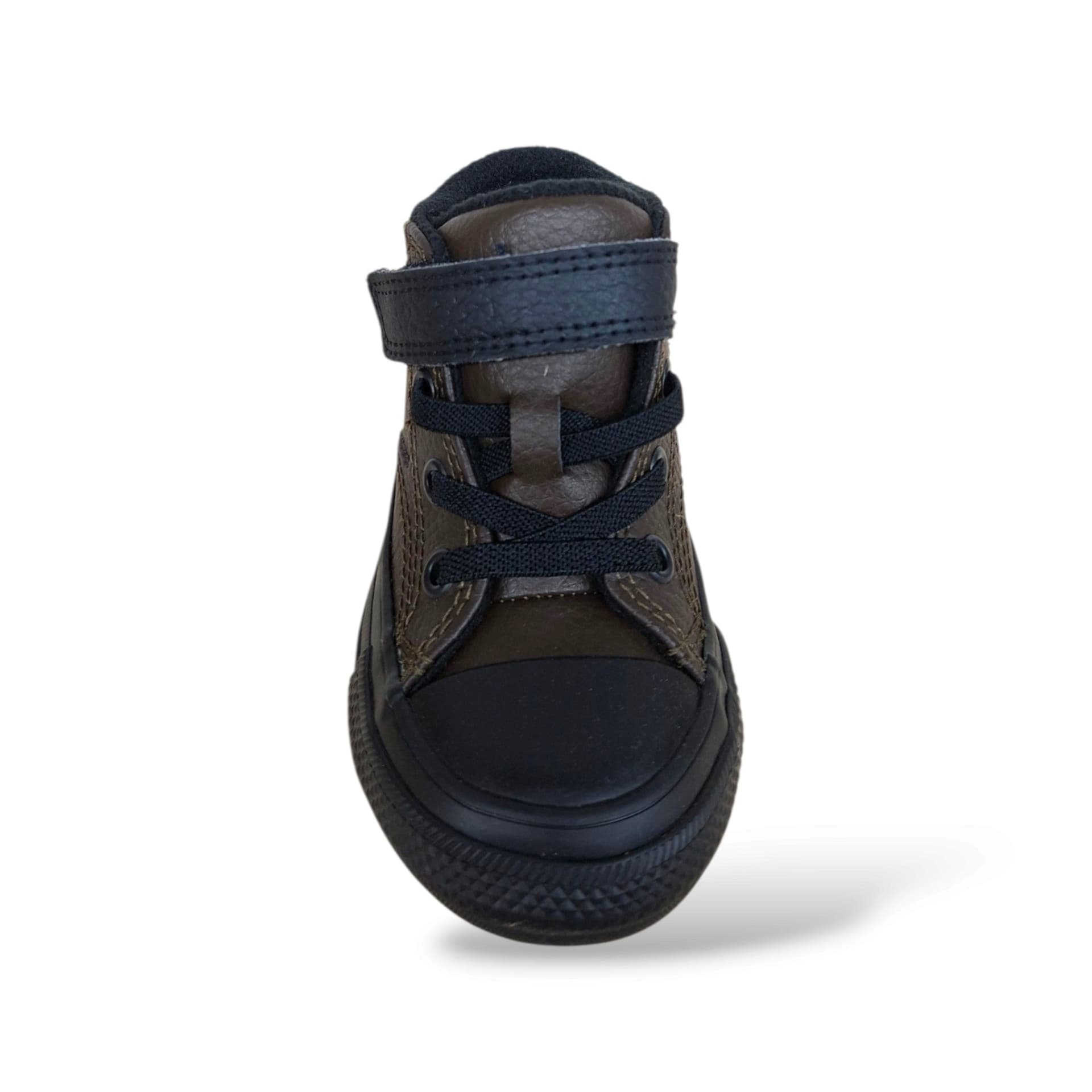 Scarpe sneakers Bambini e ragazzi converse malden street A18062C marrone-nero laccio elastico e velcro - 11
