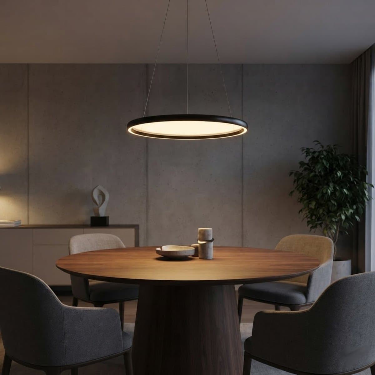 Lampadario moderno Redo Group VANCE small LED 70W CCT dimmerabile telecomando - 2